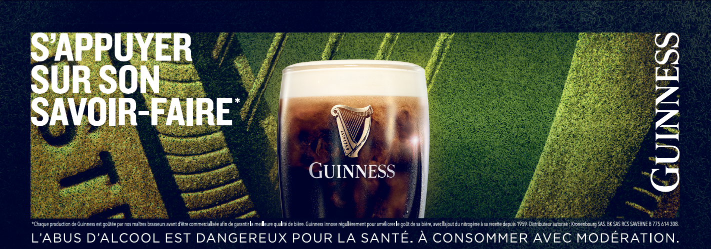 Bannière Desktop Guinness