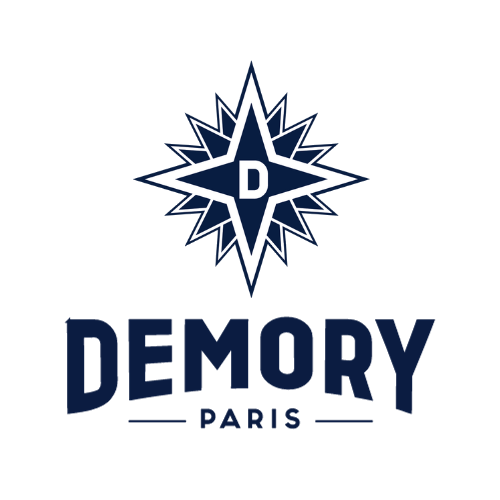 Demory Logo Blue Transparent